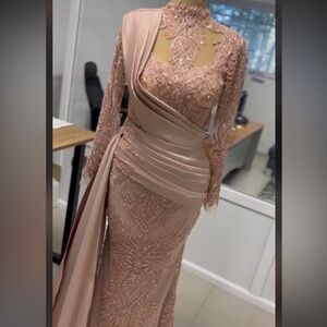 Custom made evening dress